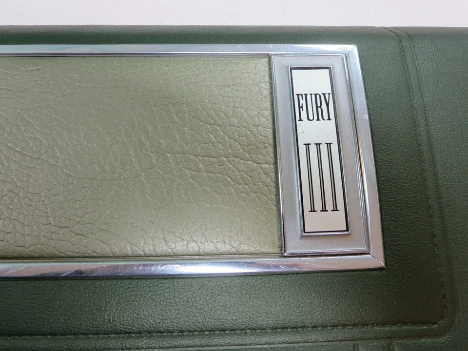 Nuevo de Lote Antiguo 1969 Plymouth Fury III Mopar OEM Panel de Puerta Interior Cuatro Puertas Delanteras Izquierdas Foto 3 de 4
