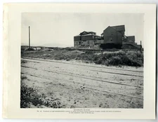 ANTIQUE c.1910 PHOTO~SAN FRANCISCO RICHMOND STREETCAR TRACKS&HOMES@46TH&PT.LOBOS