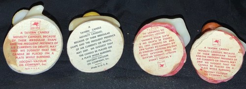 VINTAGE LOT TAVERN CANDLES W/BOX - ANGELS & CHOIR BOYS - Picture 10 of 12