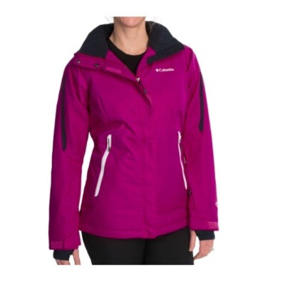 COLUMBIA Bugaboo Womens S Parka/Jacket/Coat Winter Omni-Tech Blush NEW $188