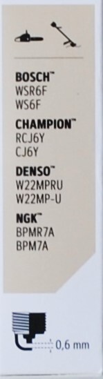 10-Oregon Spark Plugs 773071 for BPMR7A Bosch WSR6F for Husqvarna Stihl Jonsered