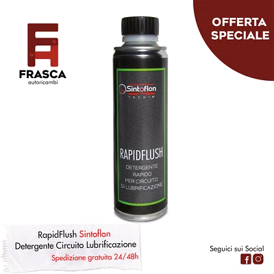 Rapidflush Sintoflon Detergente Circuito Lubrificazione Rapid Flush 250 ml