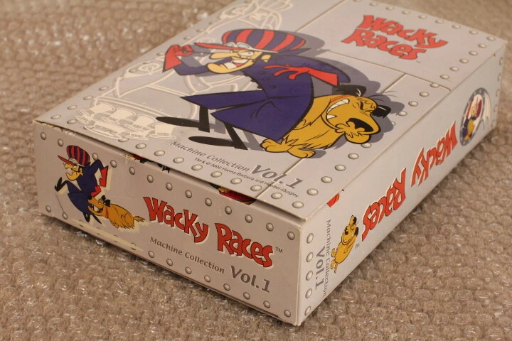 Kenhin Wacky Races Vol.1 Vol. 2 Collection Figures hannna barbera mean machine