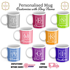 Personalised Any Name Mug Custom Fun Coffee Cup Gift Dad Friend Him Her Birthday