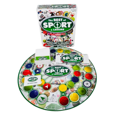 LOGO Das Beste aus Sport & Freizeit Quiz Familie Brettspiel Drumond Park