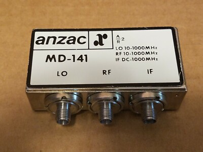 Anzac M/A-Com MD-141 High-Performance Double Balanced Mixer RF Microwave SMA(f)