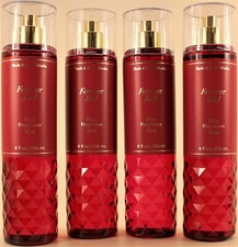 QTY 4 - Bath  Body Works FOREVER RED Fine Fragrance Body Mist Spray 8 Oz