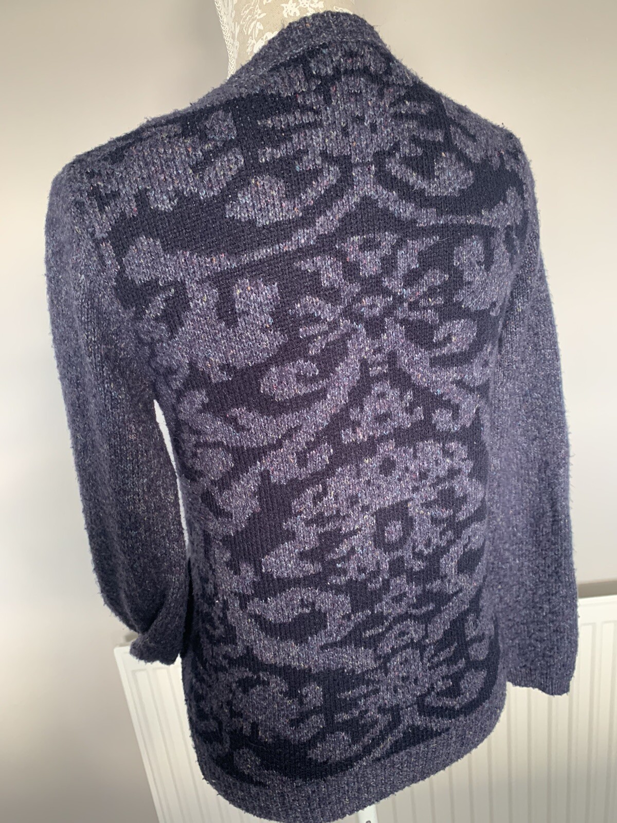 FAT FACE ZIP UP CARDIGAN JUMPER WARM COSY POCKETS 8 BLUE eBay