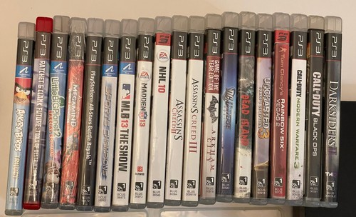 Sony PlayStation 3 Console Slim 150GB Bundle W 2 Controllers 21 Games Great Deal - Picture 11 of 20