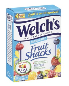 Welch's mixed welch's Fruit snacks #2 (034856204985)