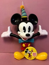 Disney Parks Mickey Mouse 90th Birthday Sipper Cup with Party Hat Straw  Button