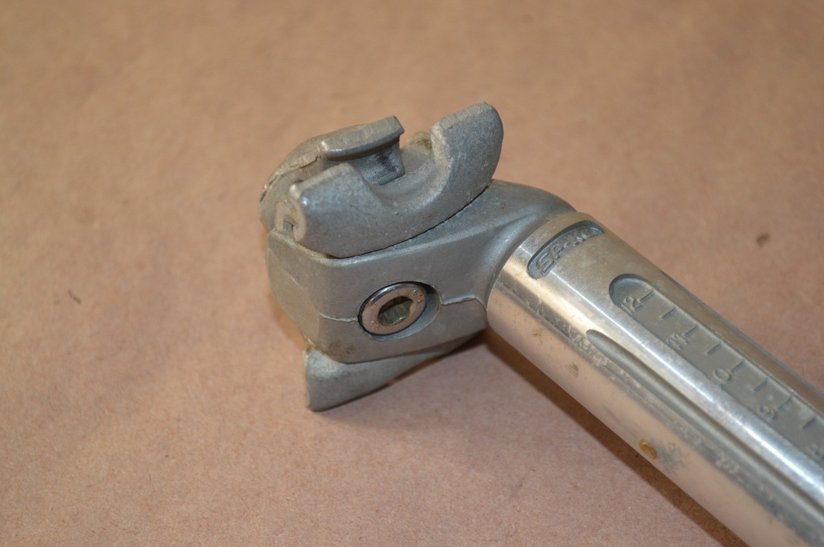Tige De Selle Vintage Sugino SP-KC 27,0mm X 230mm - Aluminium Cannelée, Années 80
