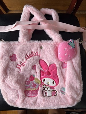 Santio Women Bag With Hello Kitty, Pochacco, My Melody And Cinnamoroll Design