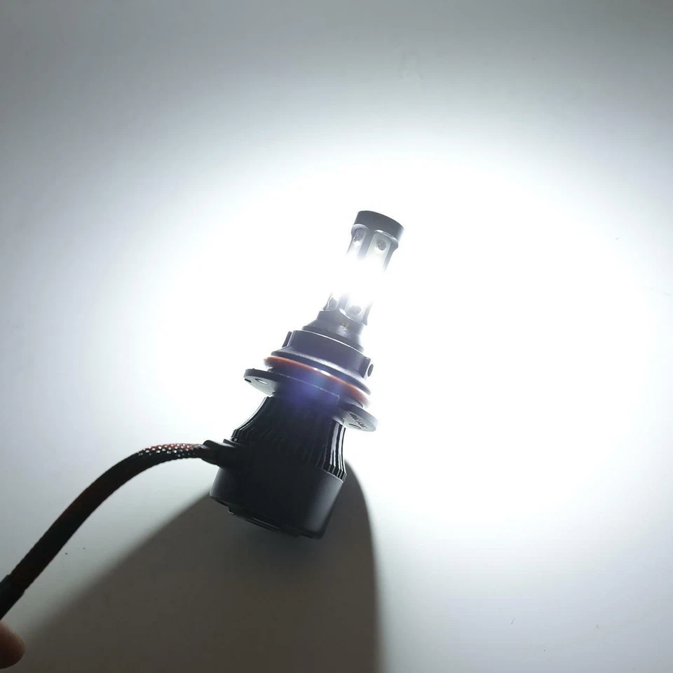 4 SIDES 9007 LED Headlight Bulbs for 2003-2016 International Harvester 4300 4400 - Image 2 of 4