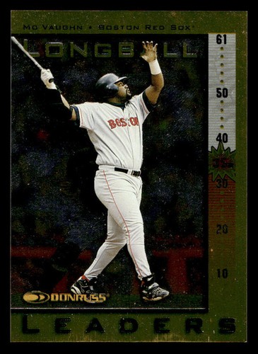 Mo Vaughn #15 — 1998 Donruss Long Ball Leaders baseball card