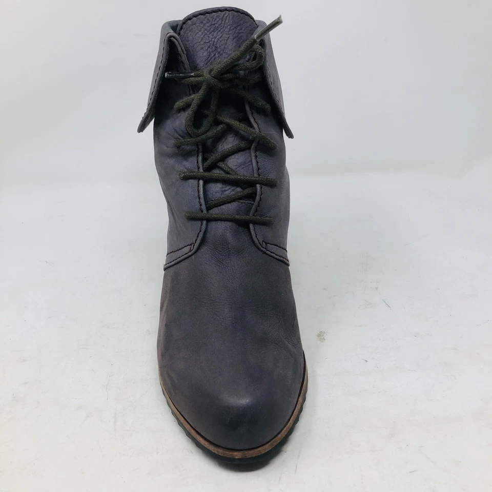 BIALA Botín Cuña Botines Corbata Frontal Peter Pan Talla 10 EUR 41 M Foto 4 de 4