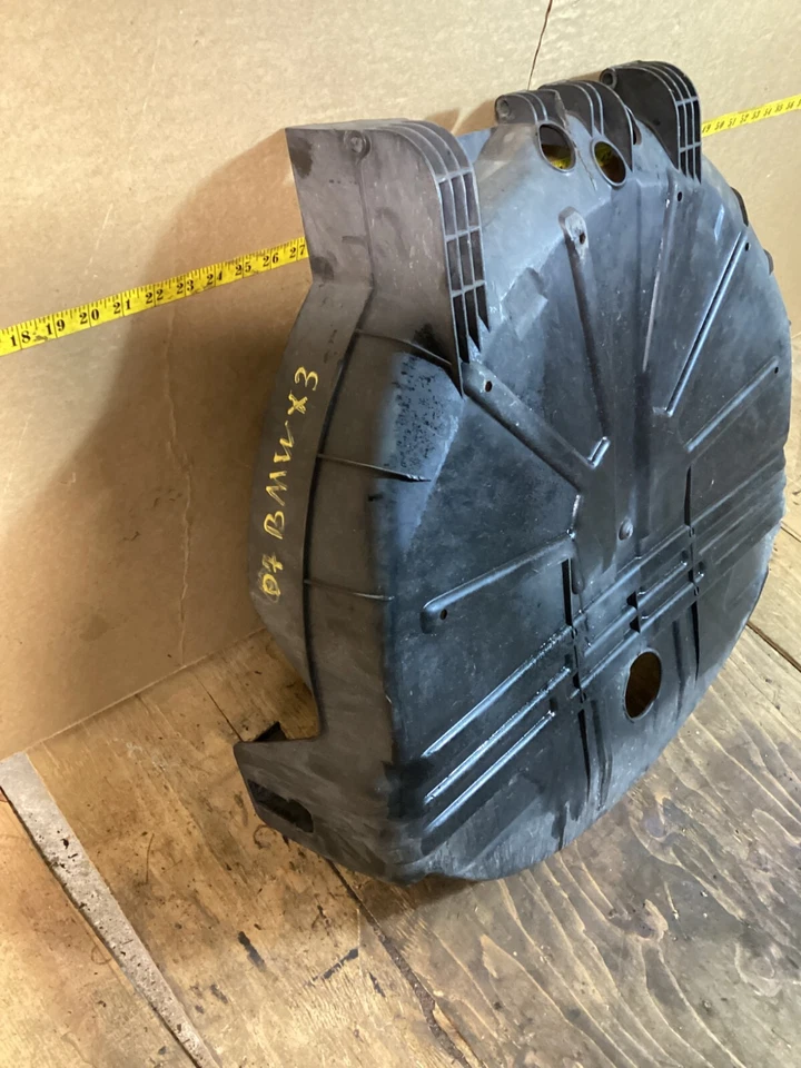 2007-2010 BMW X3 SPARE TIRE CUP MOUNT BRACKET CARRIER SPACE SAVER 3428665 OEM . - Imagem 2 de 4