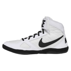 all white nike wrestling shoes