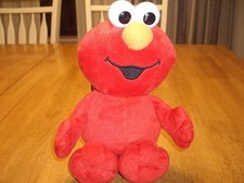 EUC Fisher Price Sesame Workshop Plush Elmo 12" Tall