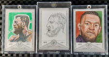 CONOR MCGREGOR 2019 Topps UFC Museum Collection ALL THREE 2019 1/1 Canvases