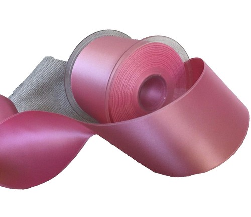 10 Yds. Electric Pink 1/4 Inch SF Poly Satin Ribbon SRR-9-41 | eBay