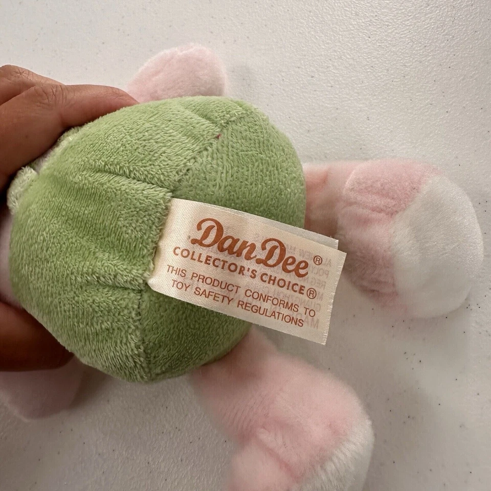 Juguete de peluche DanDee My First Easter Pink Bunny 2013 11" poliéster para bebés y niños Foto 2 de 4