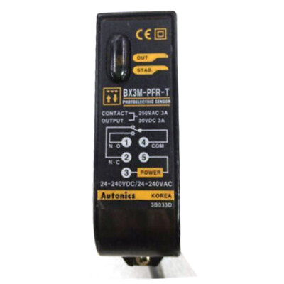 Autonics BX3M-PFR-T Photoelectric Sensors AC/DC  #E10