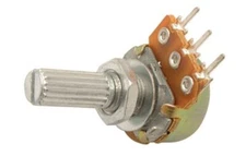 Steren 50K Ohm 0.2W Potentiometer w/o Switch - 5 Pack