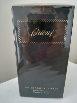 Brioni  Men's Eau De  Parfum  INTENSE  Spray 3.4 fl.0z/100ml Factory Sealed