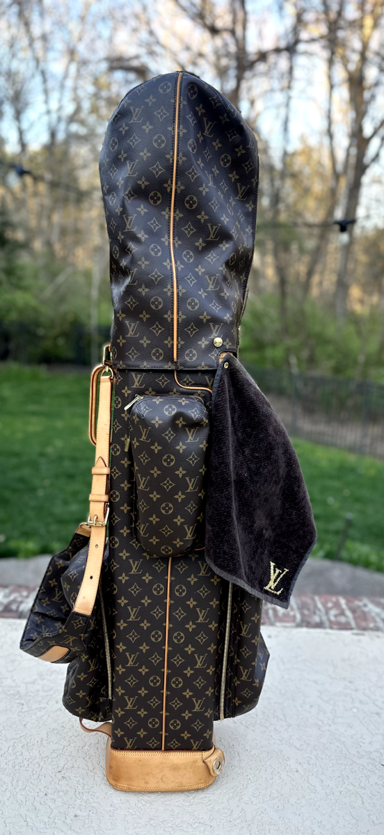 Final Days-Louis Vuitton Monogram M58221 Vintage Sac Golf Bag