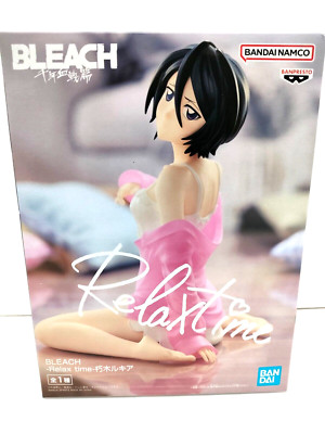 Relax Time Bleach Rukia Kuchiki Figur 4,33 Zoll Preis Anime Manga PVC BANDAI ...