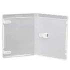 100 Clear USB Flash Drive Case 14mm HIGH QUALITY Cover with Sleeve Booklet Clip