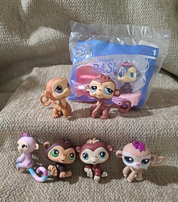 Littlest Pet Shop *** MONKEY Time * Lot of 6+