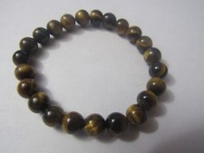 Tiger's Eye Beaded Healing Chakra Protection Bracelet