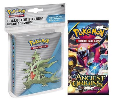  Pokémon TCG: Mega Mewtwo X and Mega Mewtwo Y Collector's Album  with Booster Pack : Toys & Games