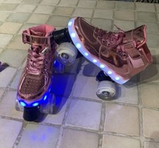 USB Charged LED Roller Skates