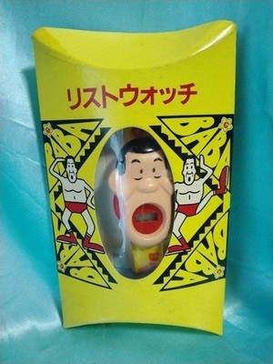 Giant Baba Pro Wrestling Wristwatch All Japan Pro Wrestling Unused Retro