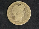1906 O Barber Silver Quarter New Orleans 90% Silver