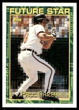 1994 Topps - Future Star Paul Carey #4