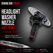 Porsche 911 996  Headlight Washer Nozzle (LEFT FRONT) Genuine 99662814300