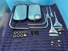 Vintage Steel Jr. West Coast 6 X 11 Mirrors Parts Lot