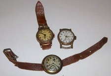 Vintage 1950's W  W Winwood Play Toy Wristwatches 
