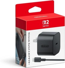 New Genuine Official Nintendo Switch 2 AC Adapter Power Charger for CA, US