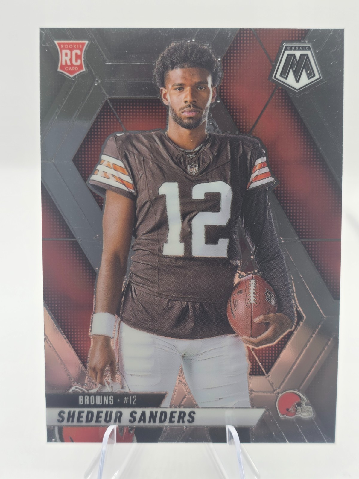 2025 Panini Mosaic Football - Rookie Variation #290 Shedeur Sanders (RC)