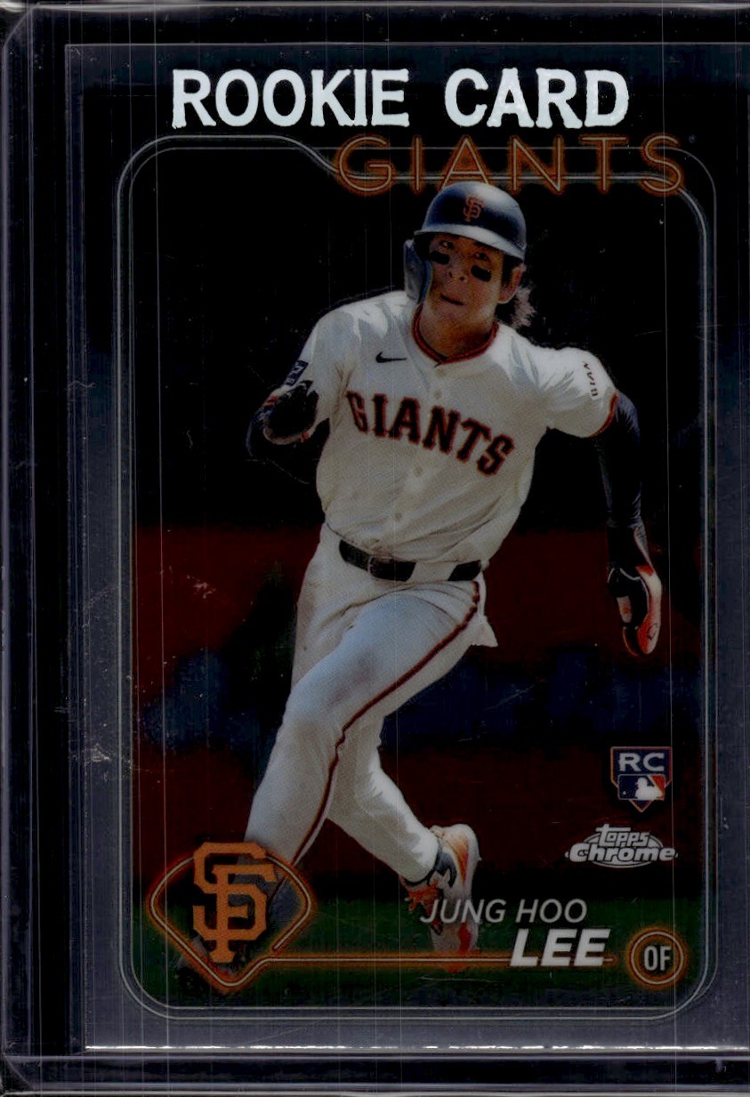 2024 Topps Chrome #201 Jung Hoo Lee San Francisco Giants Rookie