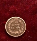 1864 Indian head penny a must have rare toning absolutely gorgeous