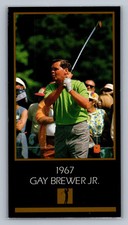 Gay Brewer 1998 Grand Slam Ventures: The Masters Collection #1967