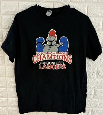 Gildan Heavy Cotton Mens Shirt Size Medium 2020 Mack Plaque Londonberry Lancers