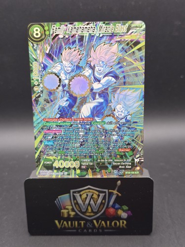 Family Kamehameha, Miracle Blast [SCR Foil] BT30-150 Dragon Ball Super Three Glorious Fighters card