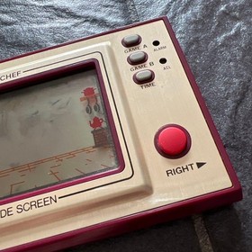 Nintendo Game & Watch CHEF FP-24 Wide Screen with Box Tested